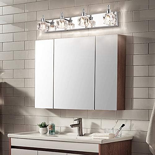 Crystal Vanity Light Bathroom Wall Fixture