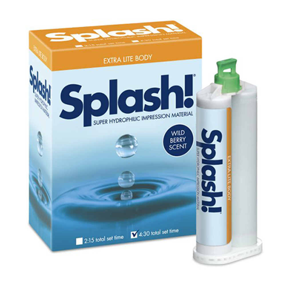 Denmat SPD1208 Splash! VPS Impression Material Regular Set Extra Light Body 2Pk