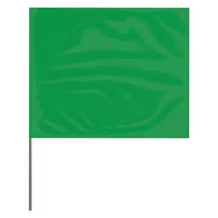 Presco 4521G-200 Marking Flag, Pvc, Solid, 100 Pk