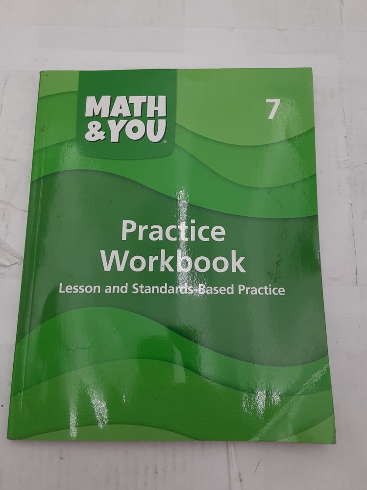 Math & You Practice Workbook Grade 7 Unused 9798886982015