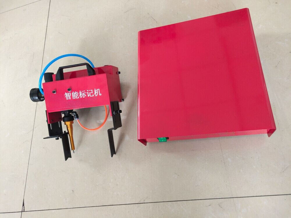 Motorcycle Pneumatic Dot Matrix Marking Machine VIN Code Portable Handheld New