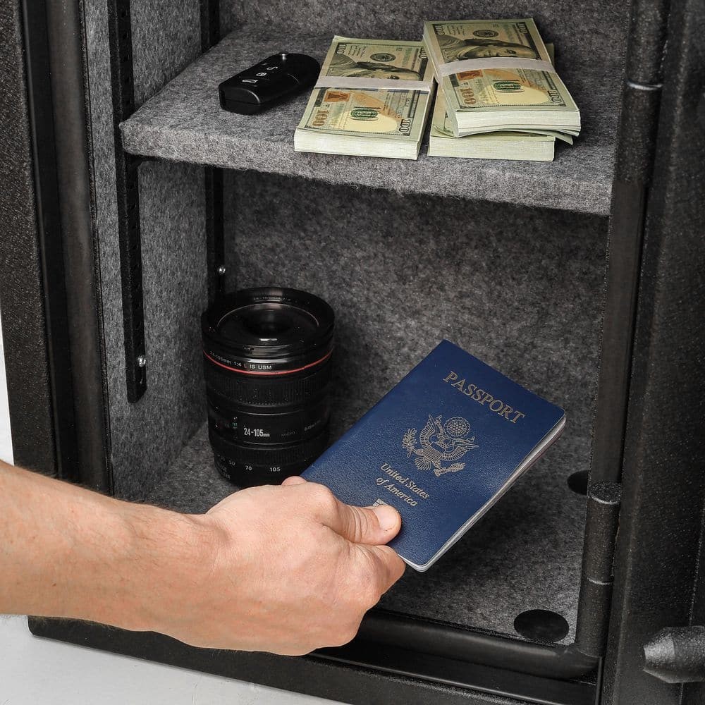 MAXSafes 1.0 cu. ft. Fireproof Waterproof Safe w/ Electronic Keypad Access