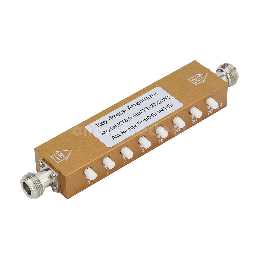 0-3GHz RF 0-90dB Adjustable Attenuator High Quality Digital Step RF Attenuator