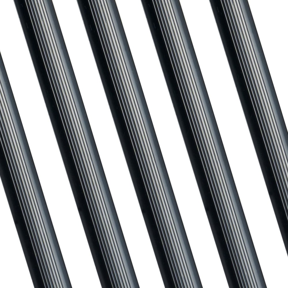 25 Pack Binding Bars, 25-Sheet Capacity Slide Grip Binding Bars, Black, 5mm T...