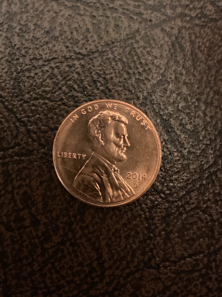 2014 D  Lincoln Shield Cent BU RD Free Shipping