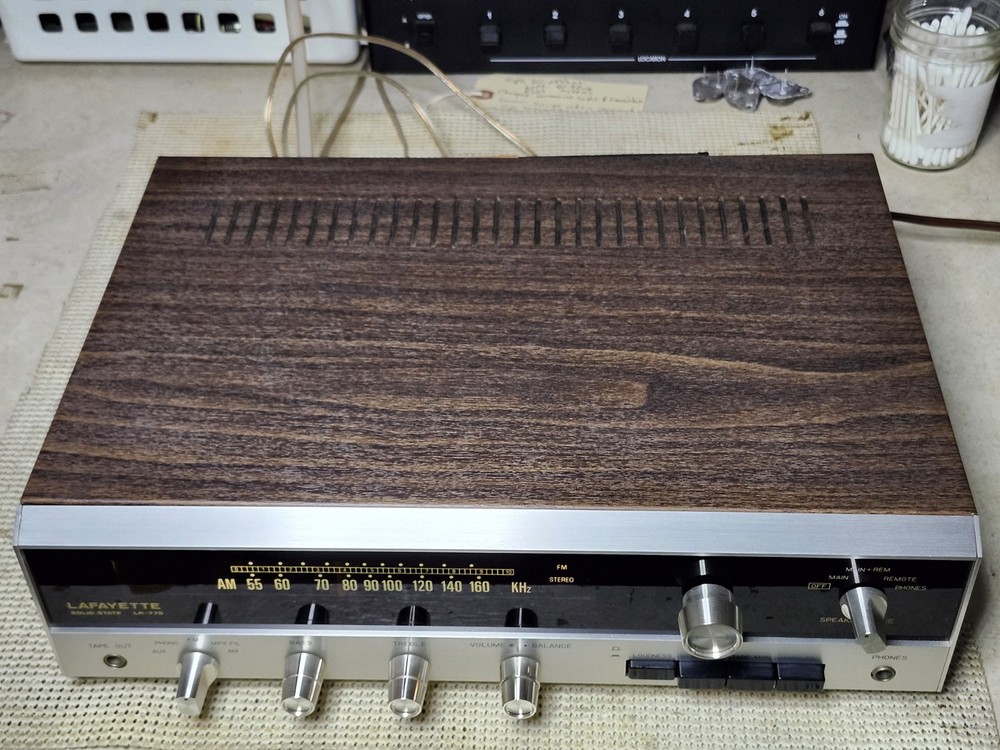 Lafayette LR-775 Integrated Stereo Receiver - Works, Tuner Issues