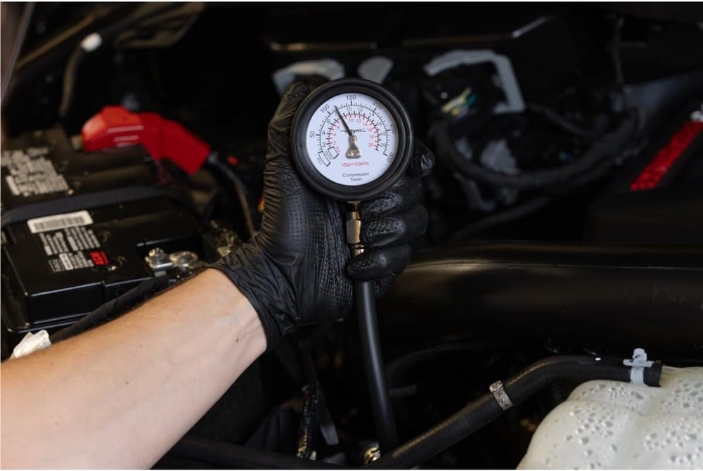 MV5530 Engine Compression Kit, Manual Pressure Release, 2-3/4 in. Bourdon Tu...