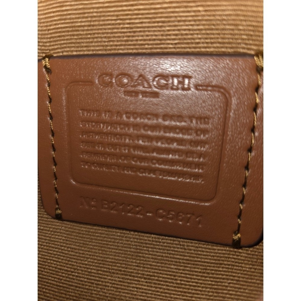 Coach backpack C5671 blue unused from Japan