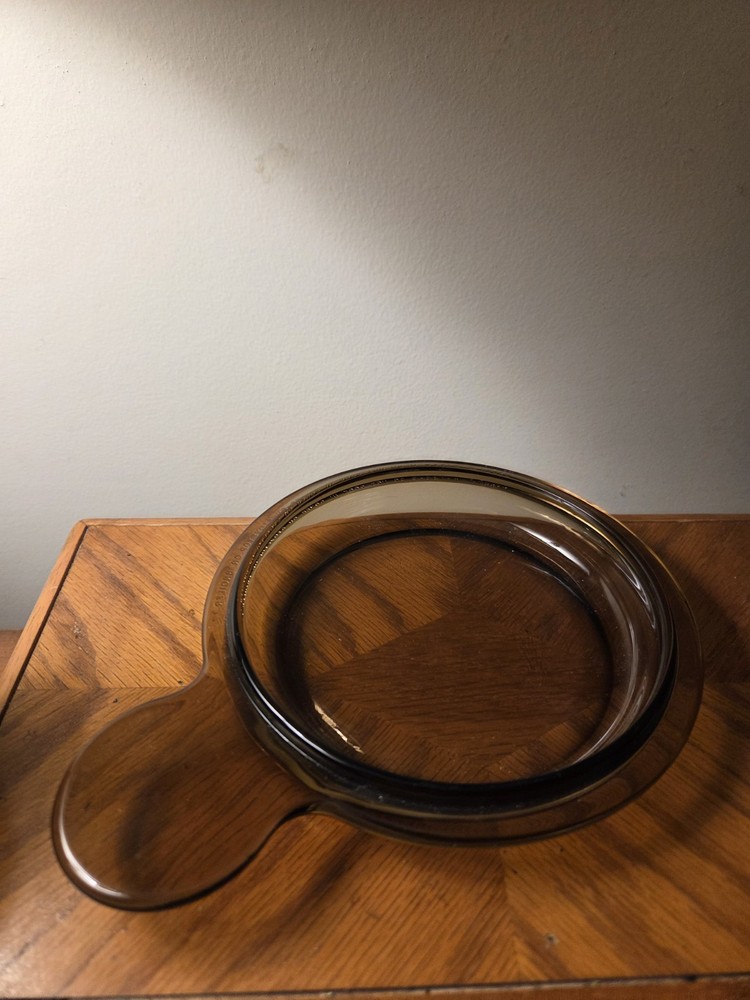 CorningWare Vision Pyrex Amber Glass Lid