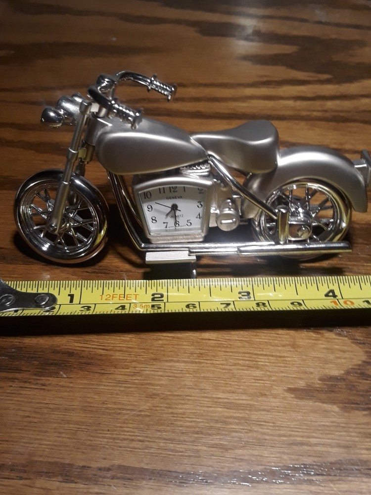 Motorcycle Clock. Geneva Quart