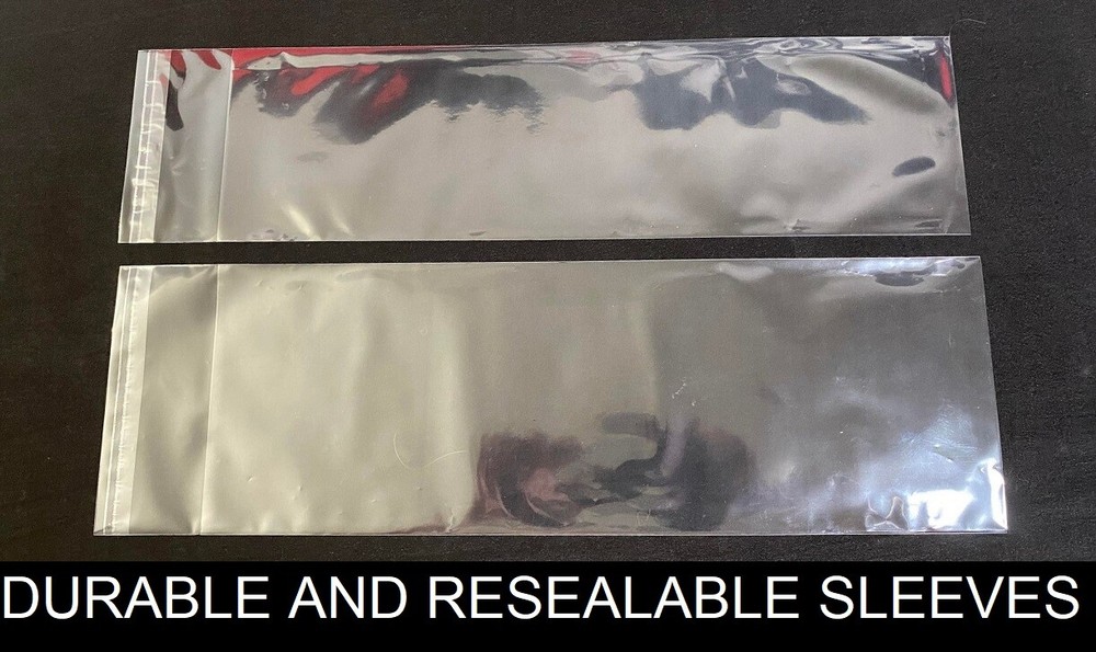 NEW Dragonscale Resealable Rack Pack Sleeves - Two different sizes Mix / Match