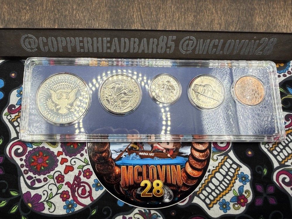 1966 US Mint SPECIAL MINT SET, 40% SILVER Half