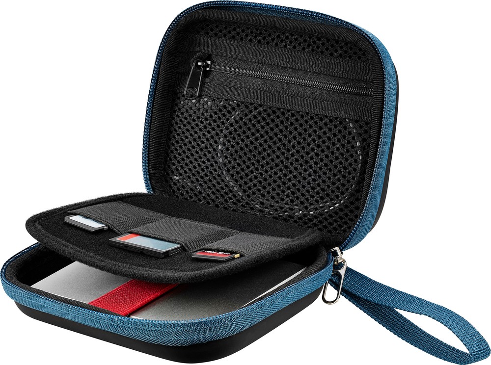 Insignia- Portable Hard Drive Case - Black