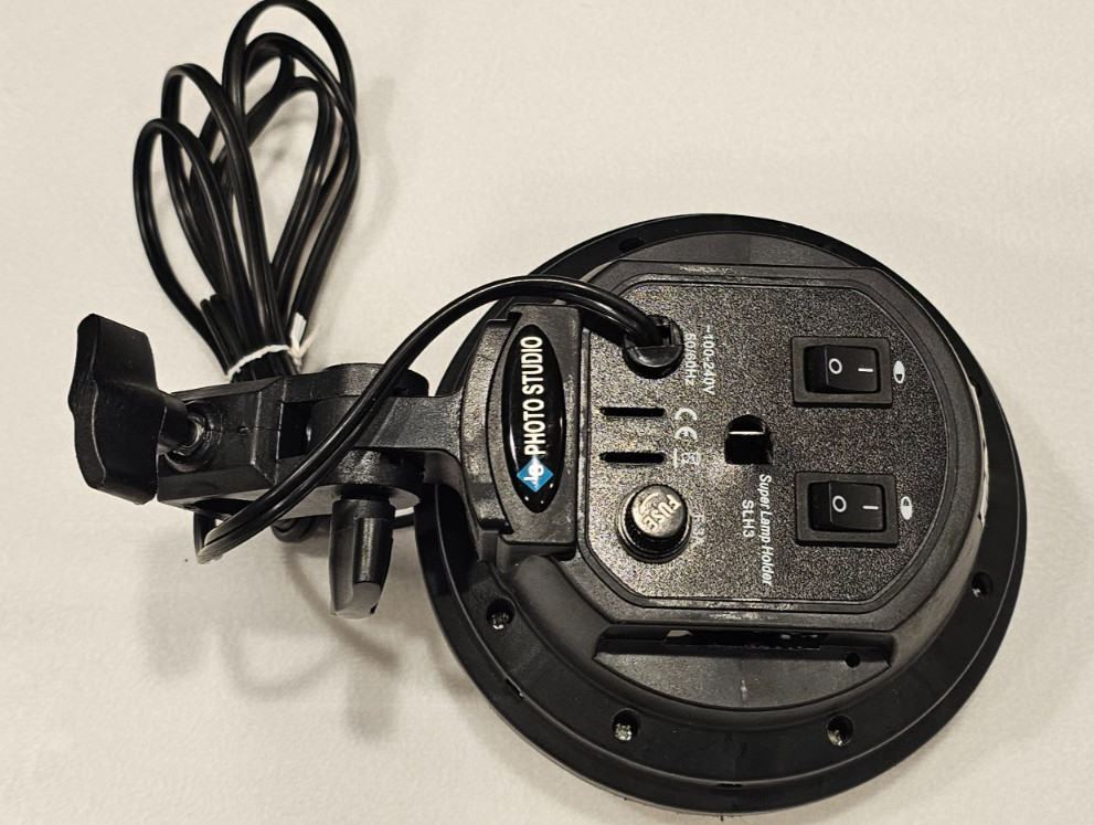 LS Photo Studio 4-Socket Light Head E27 Mount for Photography Video Lighting