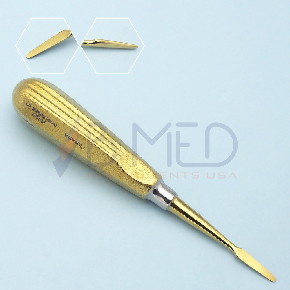 Cogswell A Titanium Dental Root Elevator Straight Tooth Extraction Surgery B Med