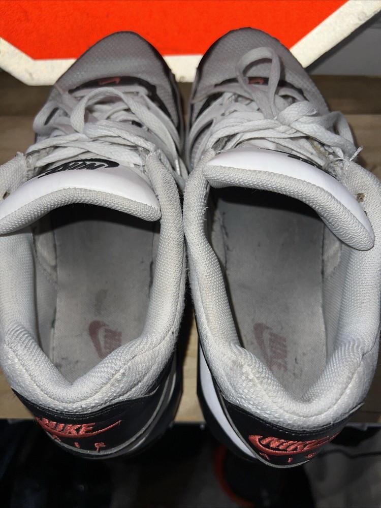 Nike Air Max Command US 12 Shoes White Black Red Sneaker