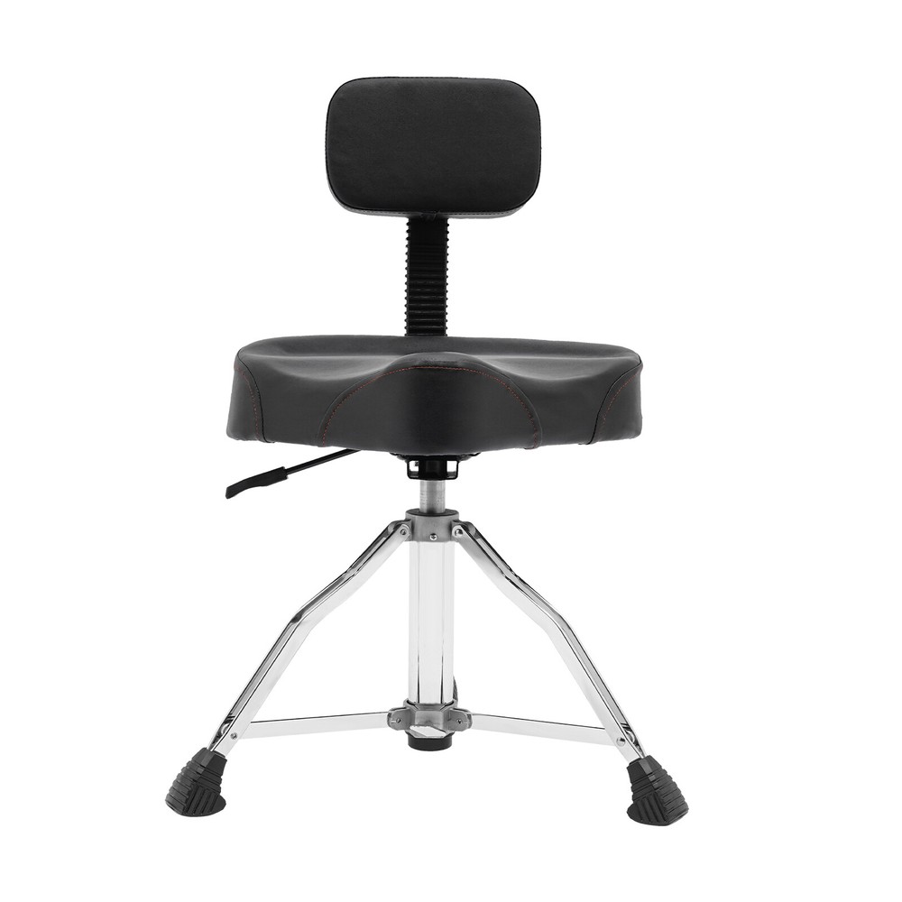 Drum Stool with Backrest, Height Adjustable Drum Stool, Pneumatic Drum Chair