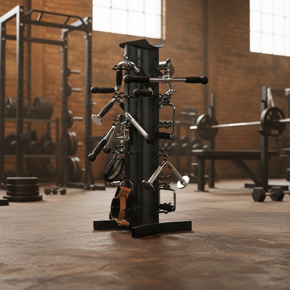 Body-Solid Vertical Accessory Rack Package