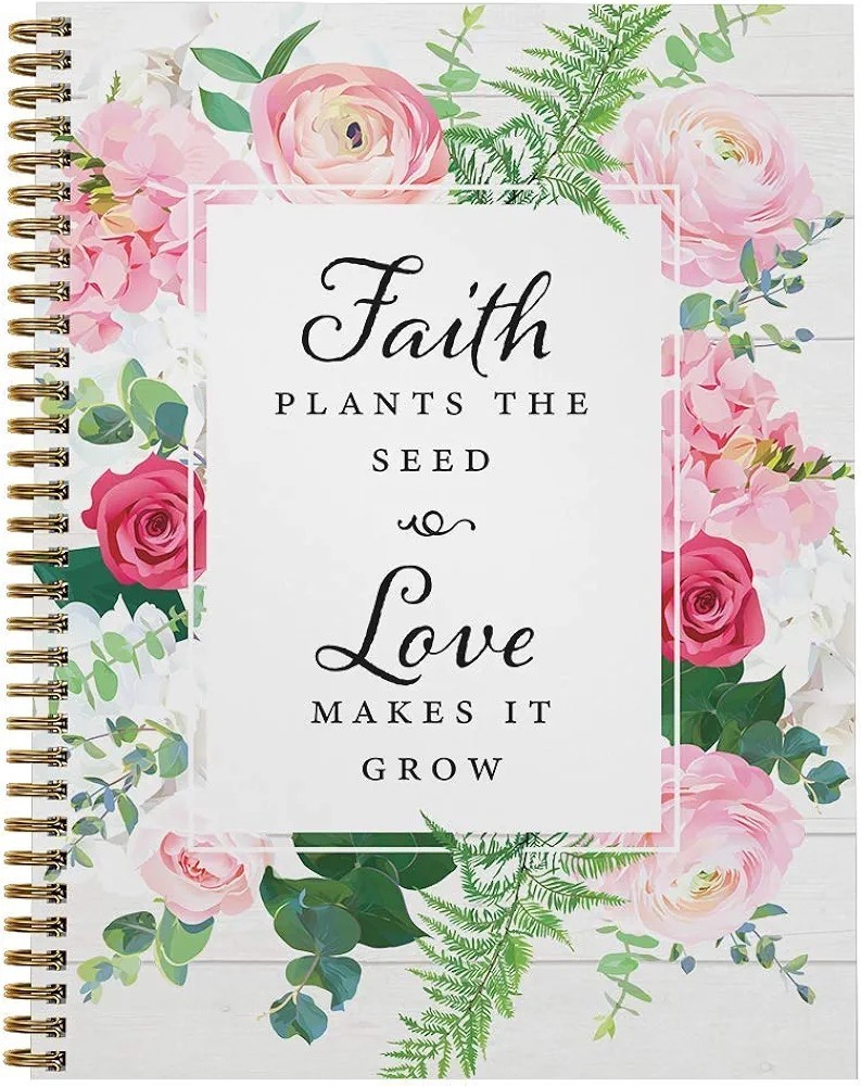 Faith Based Softcover Notebook - 8.5 x11