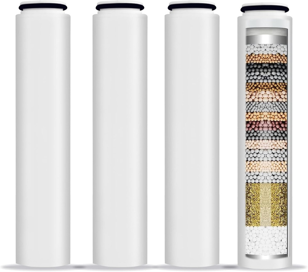 4 Pack Replacement Filters Compatible with Cobbe® Handheld Shower Head,Water ...