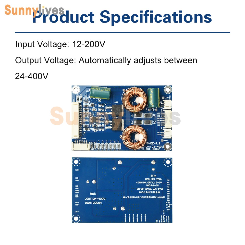 LED Backlight Driver Board 32-100inch LCD TV Constant Current Step Up Module