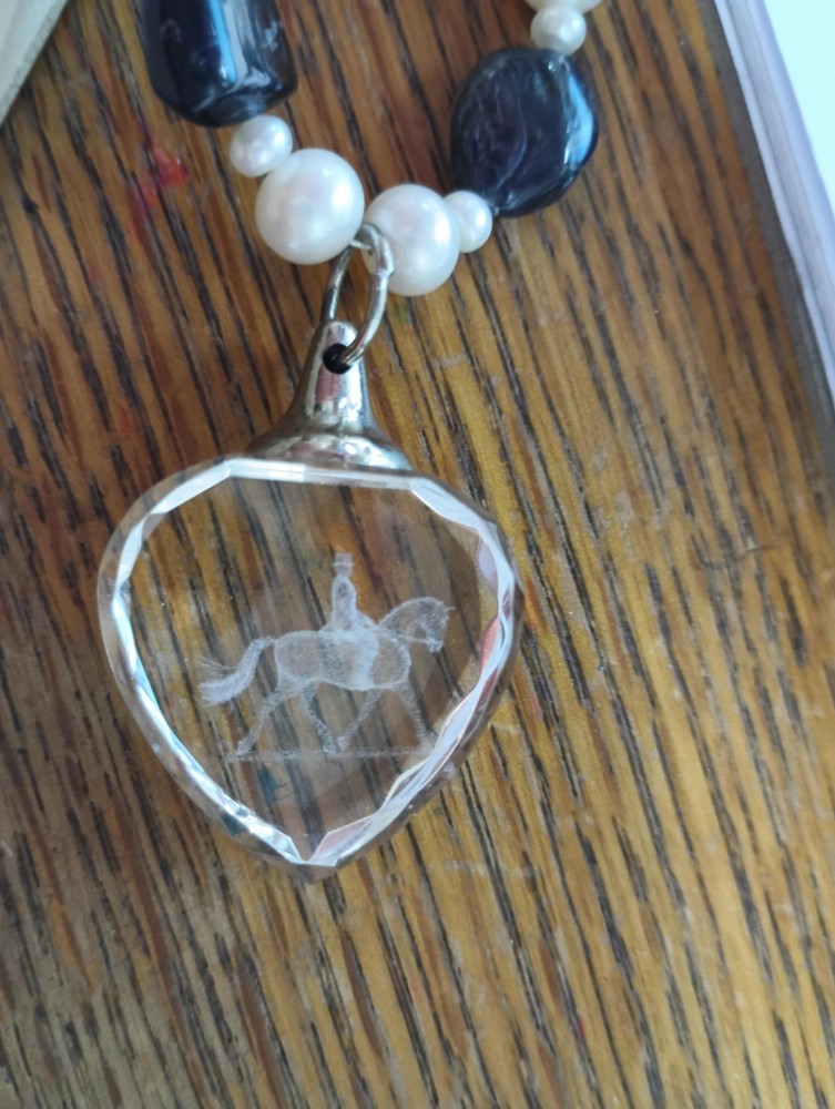 japanese made necklace and earring set
