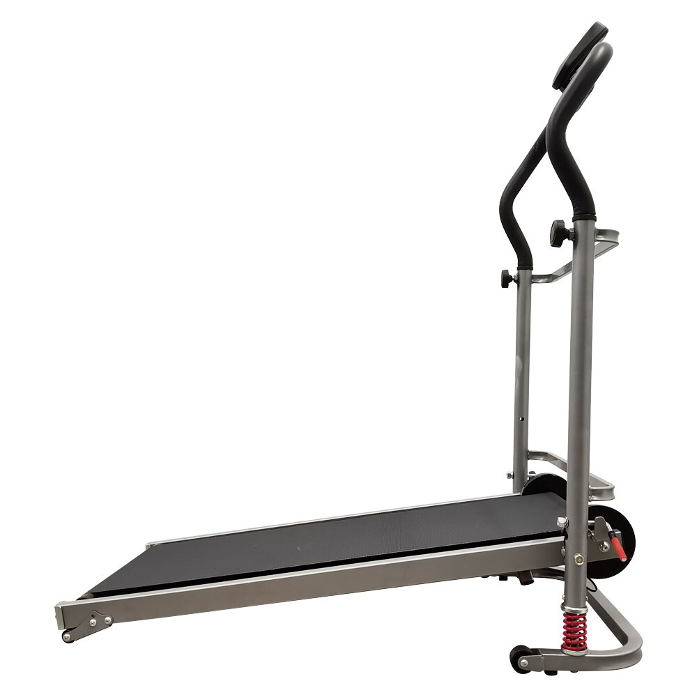 Foldable Mechanical Treadmill Walking Exercise Machine for Home Max Load 242.5LB
