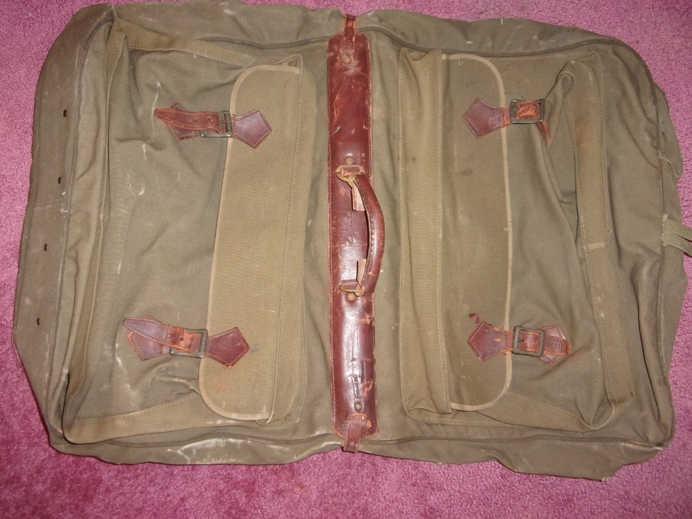 Vintage WW2 Large Garment Bag