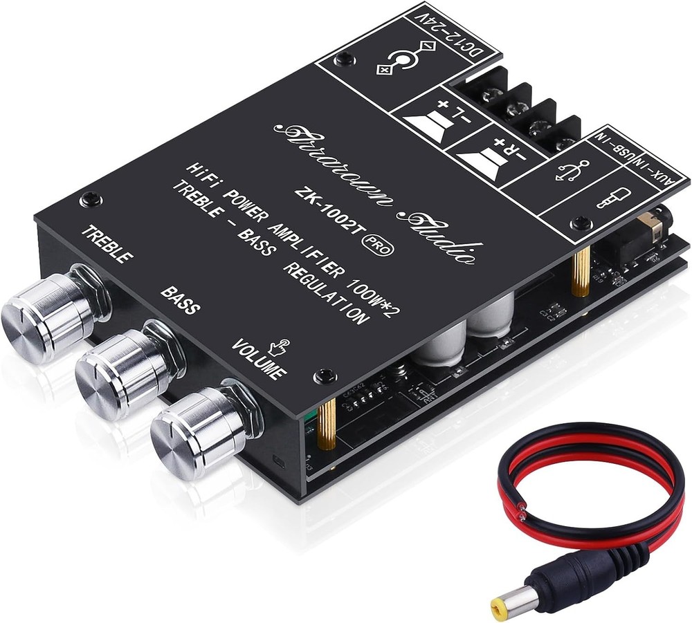 High-Performance 200W Subwoofer Amplifier Board with Bluetooth 5.0 Connectivity