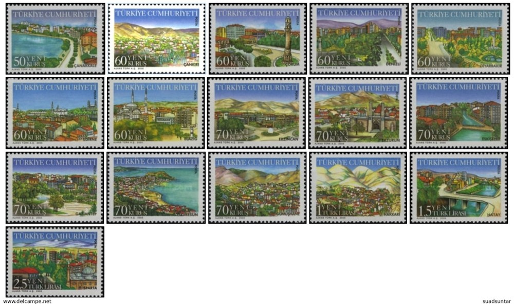 2005 Provinces 2 MNH