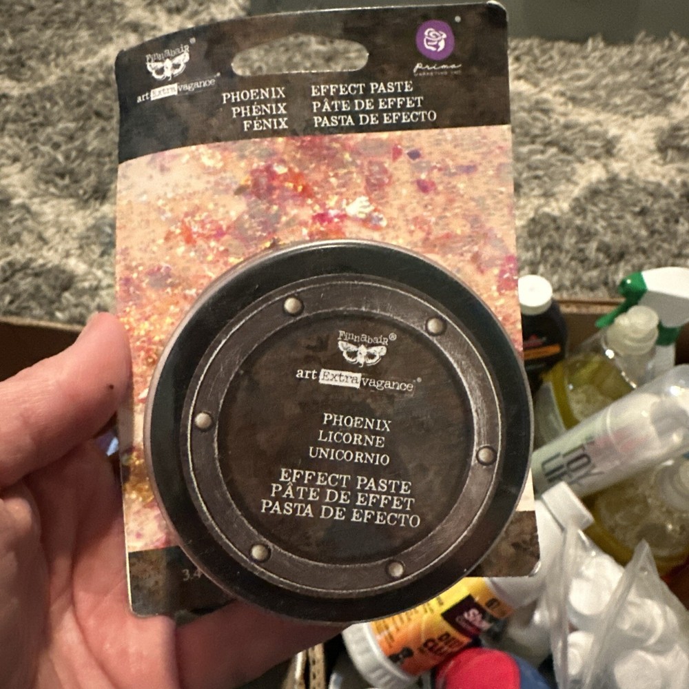 Finnabair Art Extravagance Effect Paste 100ml Jar-Phoenix