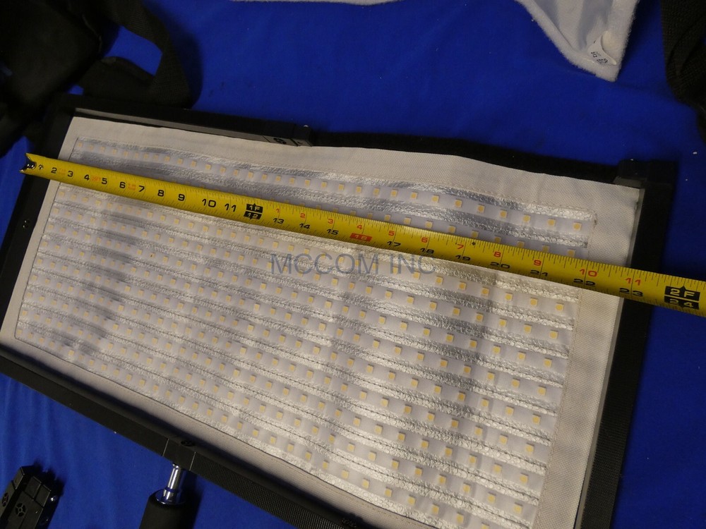 Bescor Rollable 24"x12" LED Light AS IS/ Parts READ AD