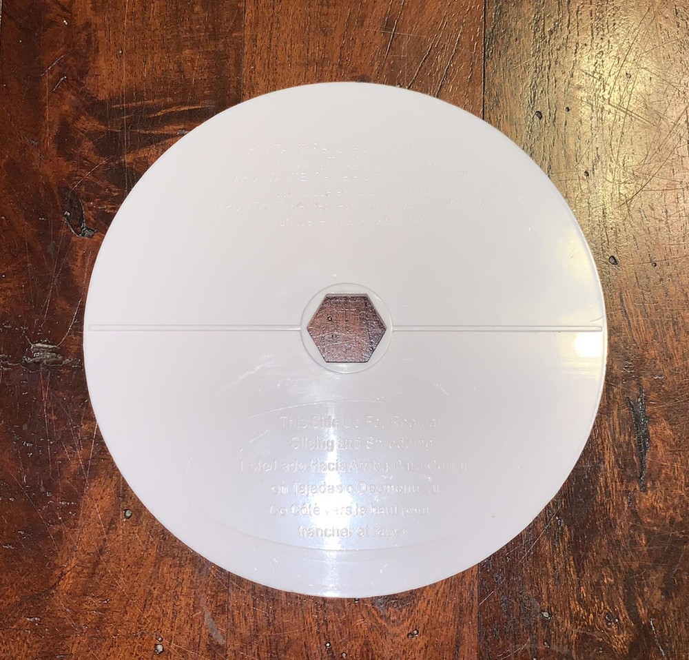 Black Decker Quick N Easy Processor FP1445 Replacement Discharge Disc Plastic