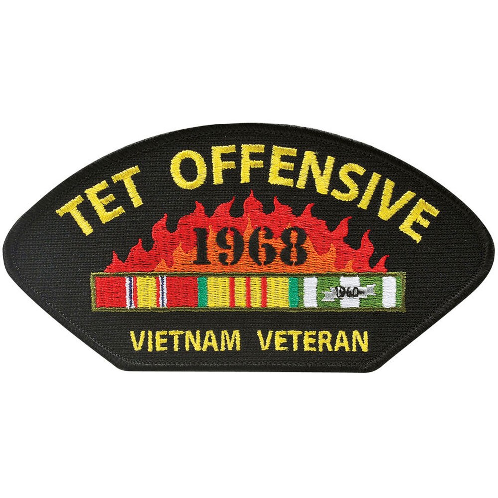 TET Offensive 1968 Vietnam Veteran Patch