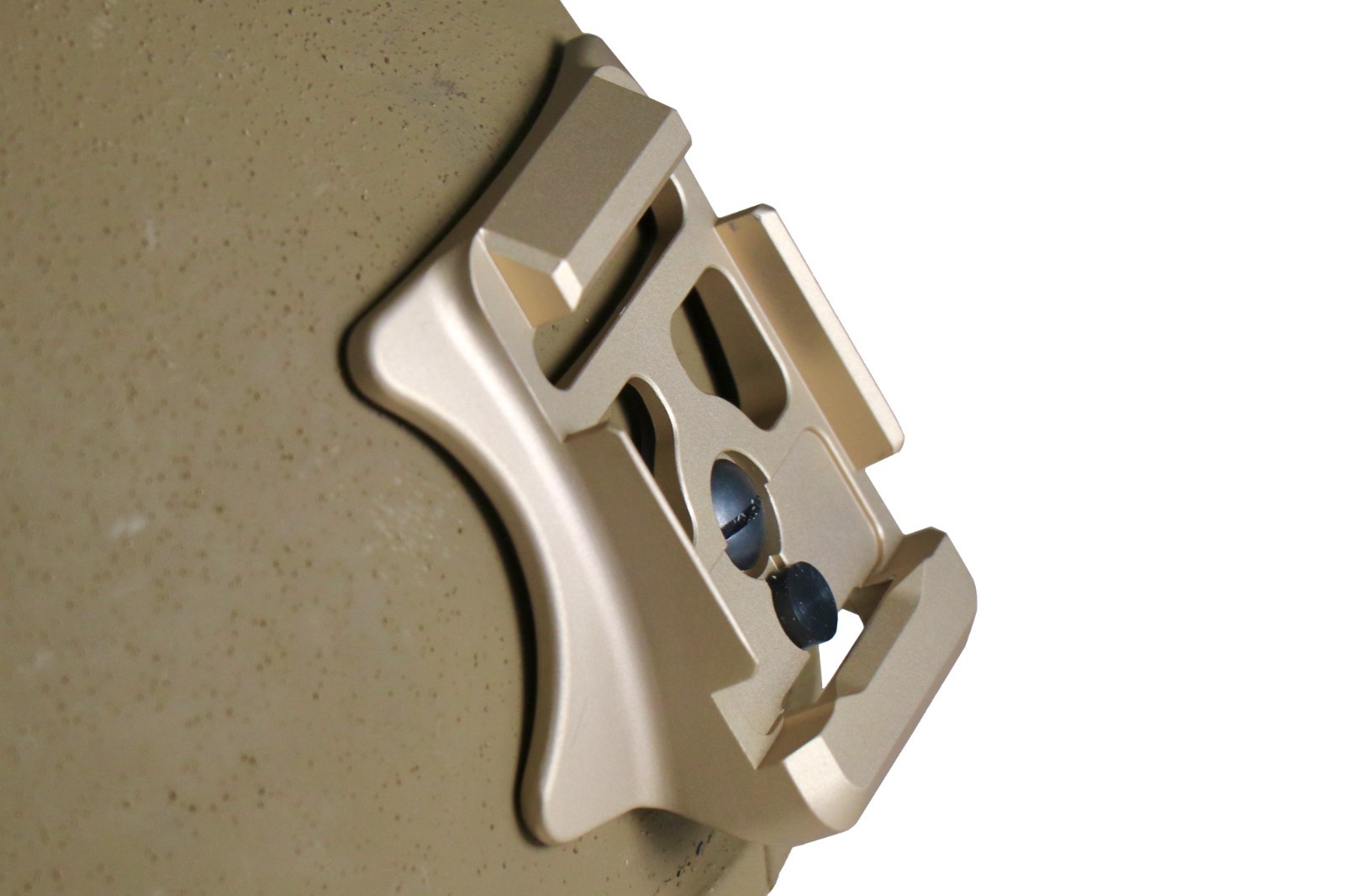 NEW - USMC Coyote Brown ECH NVG Mount Bracket Shroud Helmet Screw Night Vision