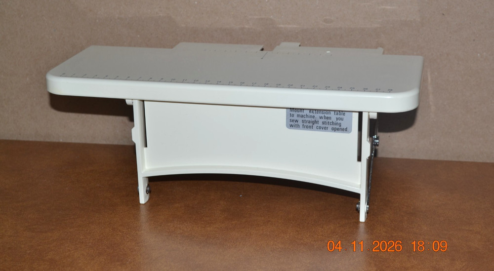 Vintage WHITE Superlock 216 Serger Extension Table NOS