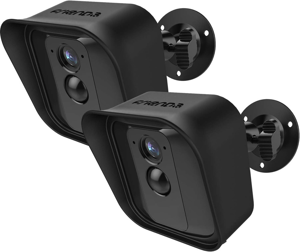 Black 360 Degree Adjustable Wall Mount Bracket and Silicone Protective