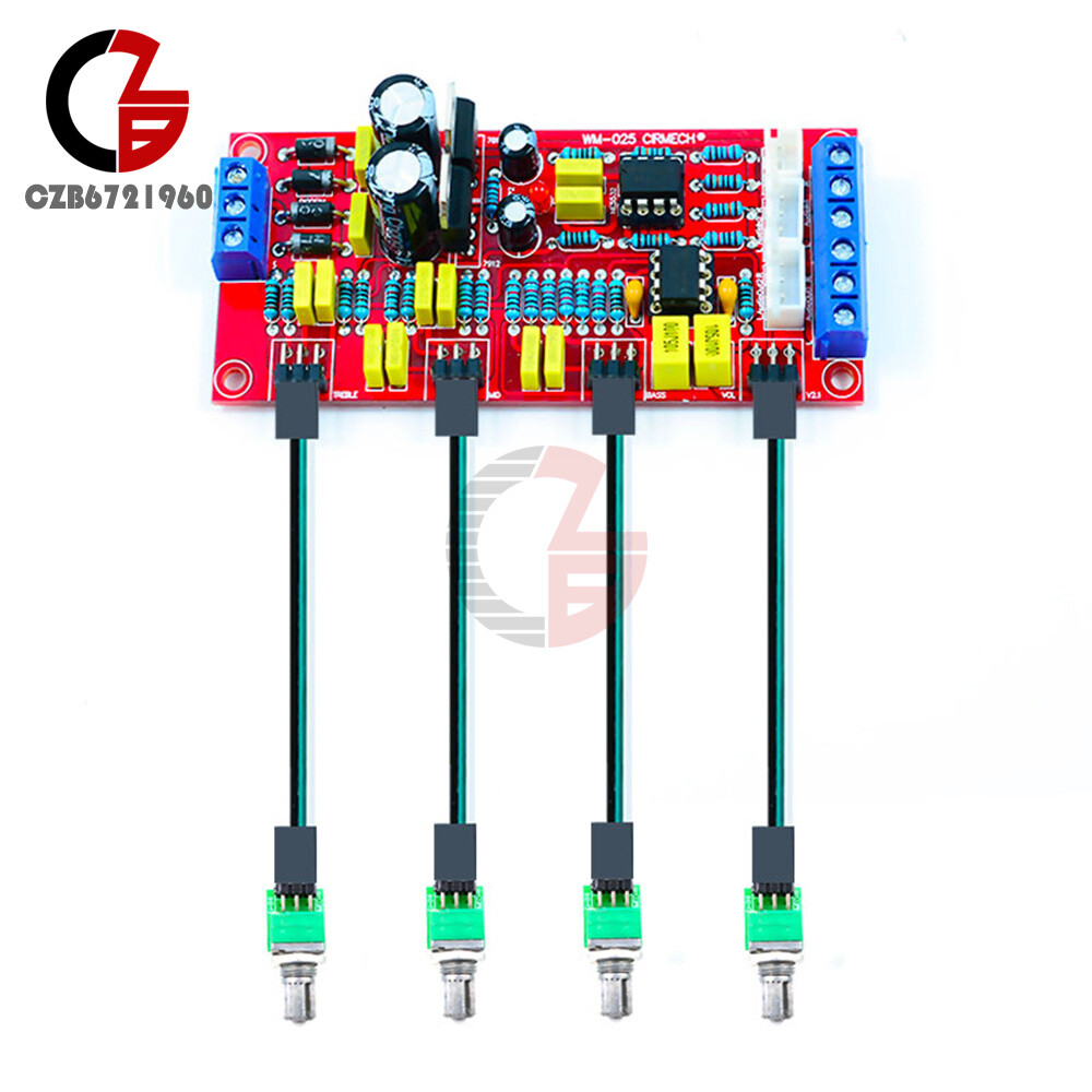 NE5532 Preamplifier Adjustment Tone Preamplifier Board Power Amplifier Module
