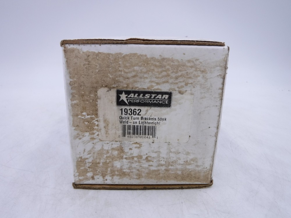 ALLSTAR PERFORMANCE Quick Turn Brackets 50pk Weld-on Lightweight