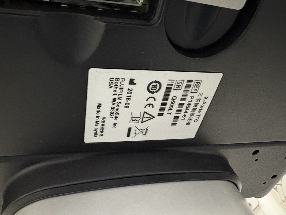 Sonosite X Porte Ultrasound Machine 2018 Model (Untested)