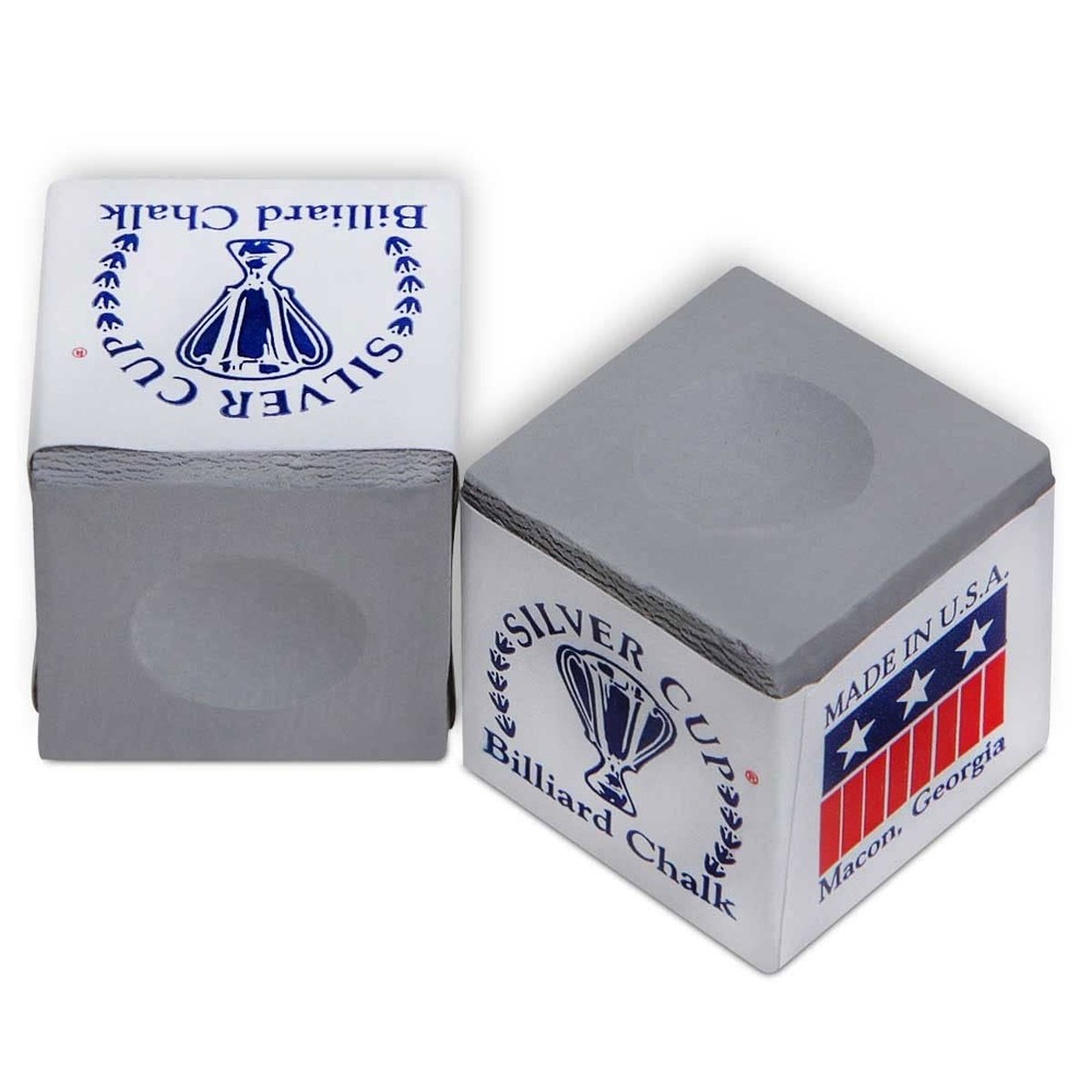 Silver Cup Chalk, Pewter, 12-Piece Box
