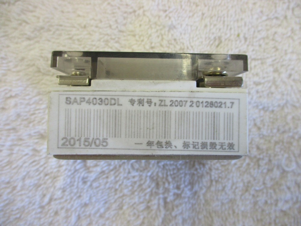 GOLD Solid State Relay 30A 40-480VAC SAP4030DL