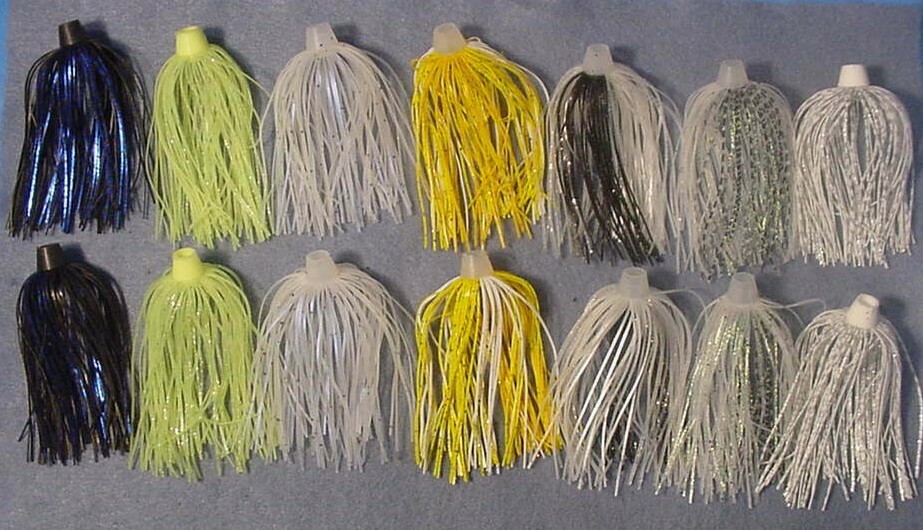 14 ~ BIO-FLEX® Silicone Spinnerbait *Pro-Tie Skirts PRO ELITE -7 COLORS 2 EA.