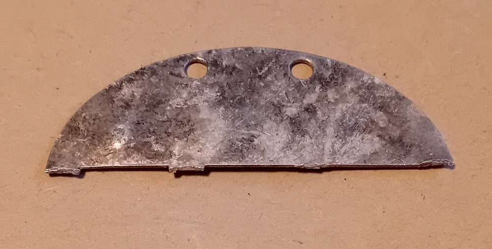 Original Ww2 German Half Dogtag Identification Discs KIA x5