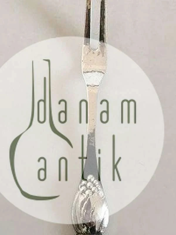 Evald Nielsen No 6 Cold Cuts Fork in Silver