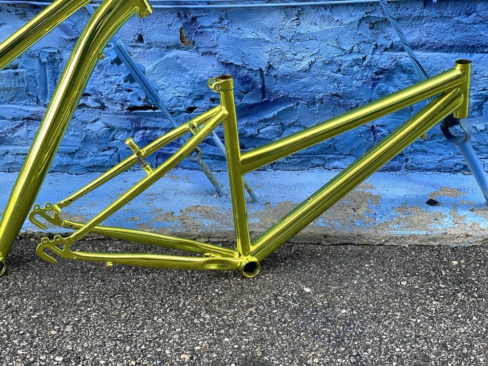 Unknown Prototype Frames - Pick One - Hybrid Mountain Style Bikes Gold