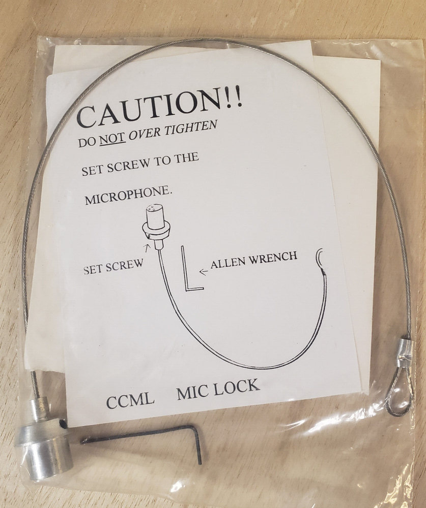 String Swing CCML Mic Security Lock 13" - NEW!