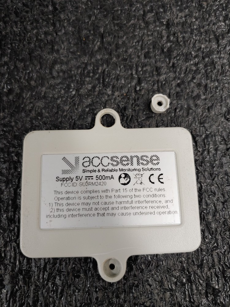 ACCSENSE A1-13 Wireless Temperature Data Logger Pod