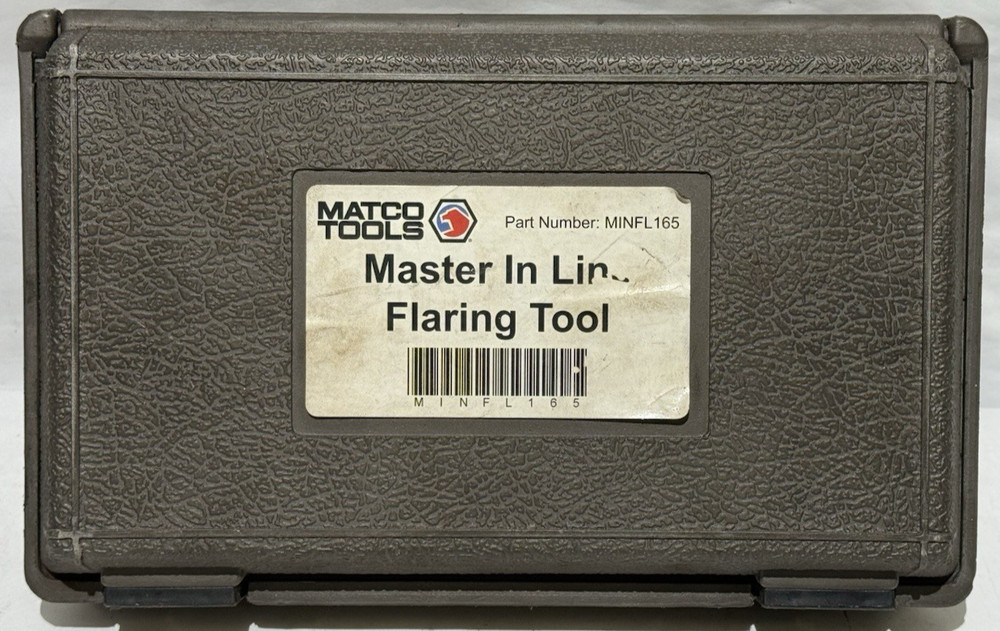 Matco Tools Master In-Line Flaring Tool Kit MINFL165