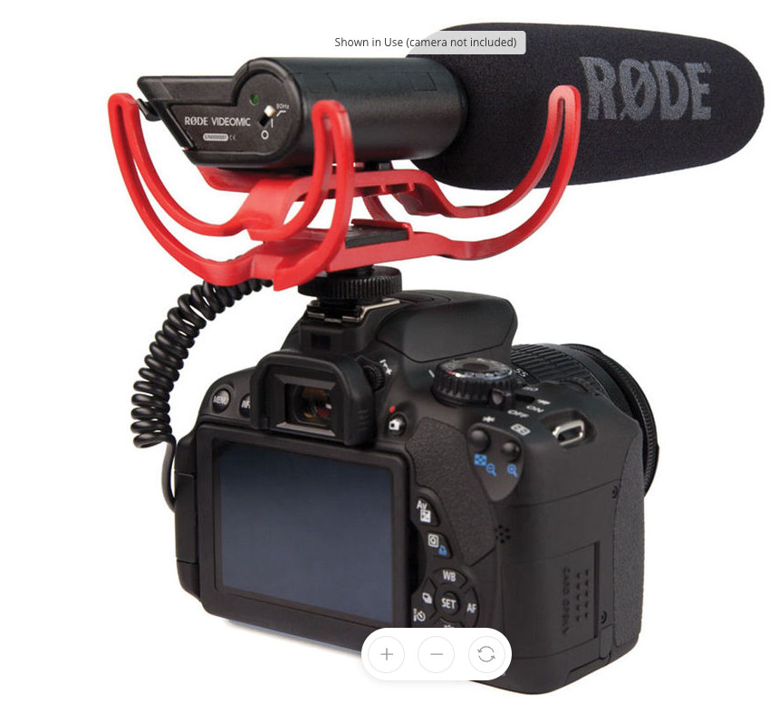 RODE VideoMic Camera-Mount Shotgun Microphone